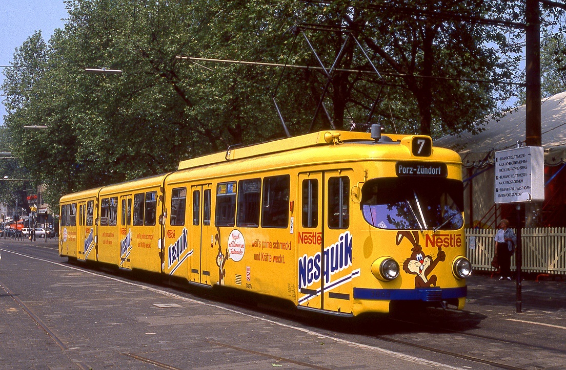 Kln Tw 3869, Neumarkt, 31.05.1991.