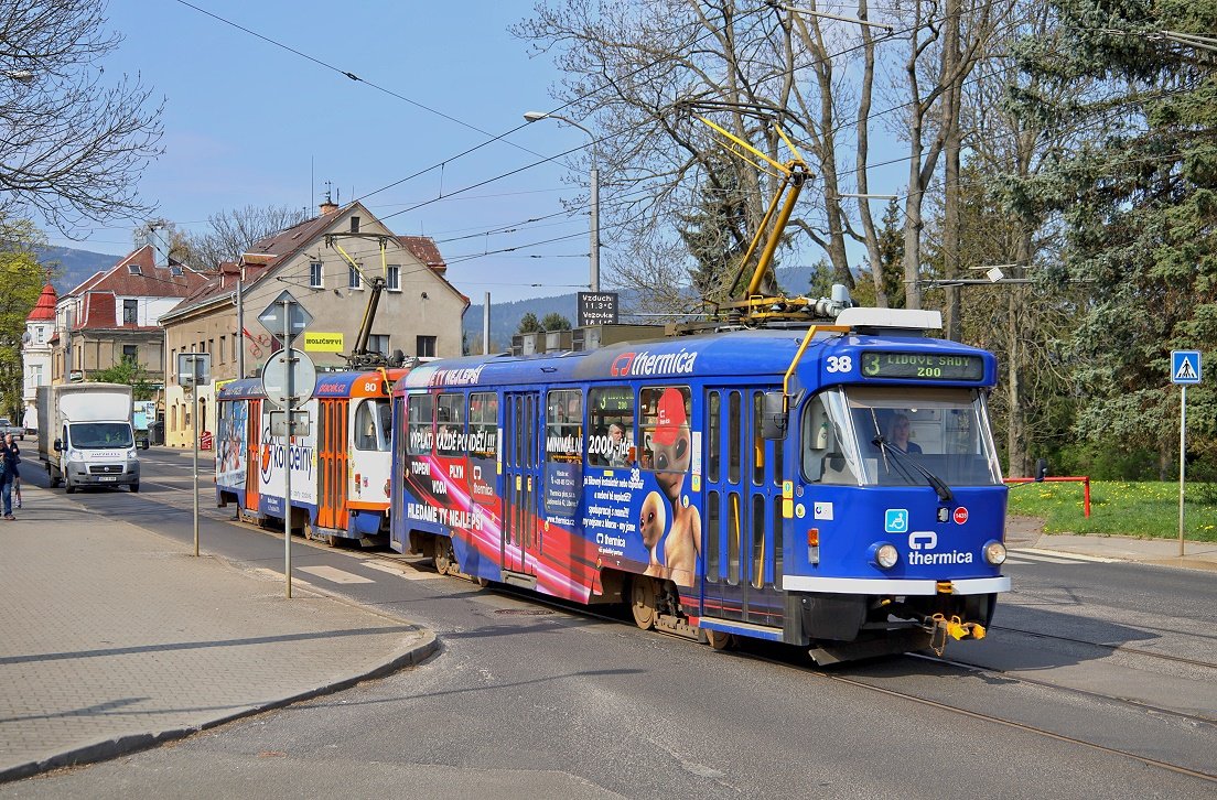 Liberec 38 + 80, Ulice Ještědská, 02.05.2022.