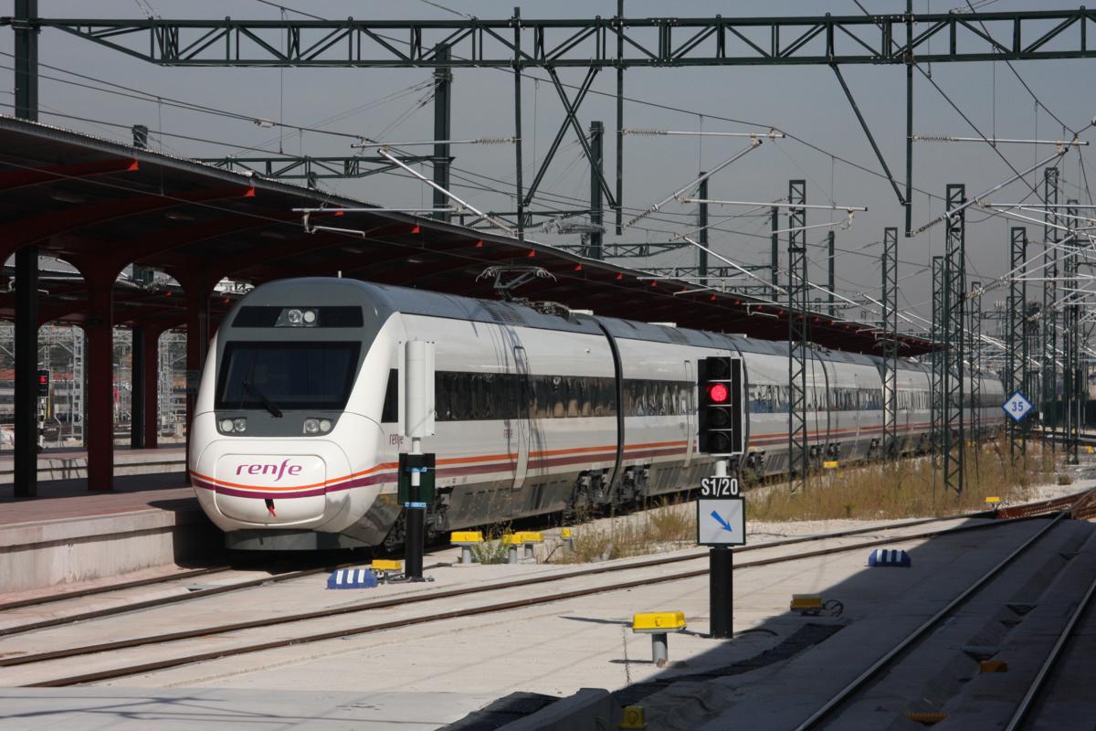 Madrid Chamartin am 30.10.2009.