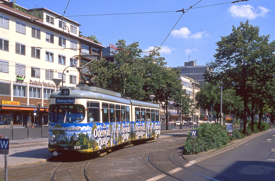 Mannheim 370, Kaiserring, 17.06.1989.