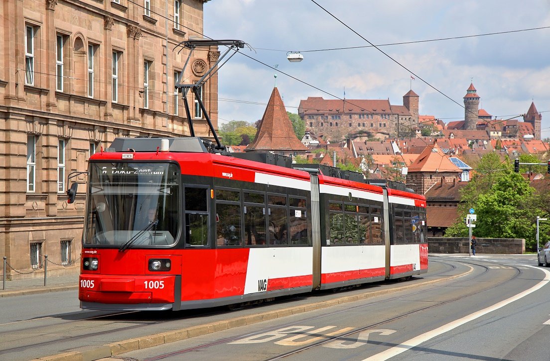 Nürnberg 1005, Spittlertorgraben, 02.05.2023.