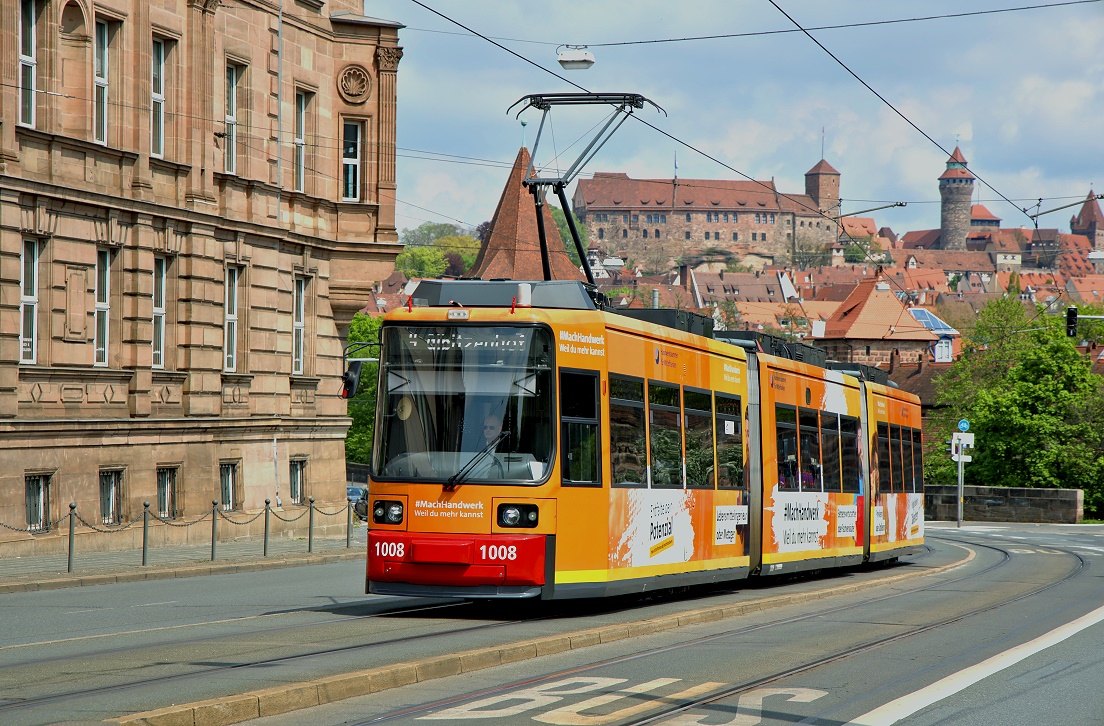 Nürnberg 1008, Spittlertorgraben, 02.05.2023.