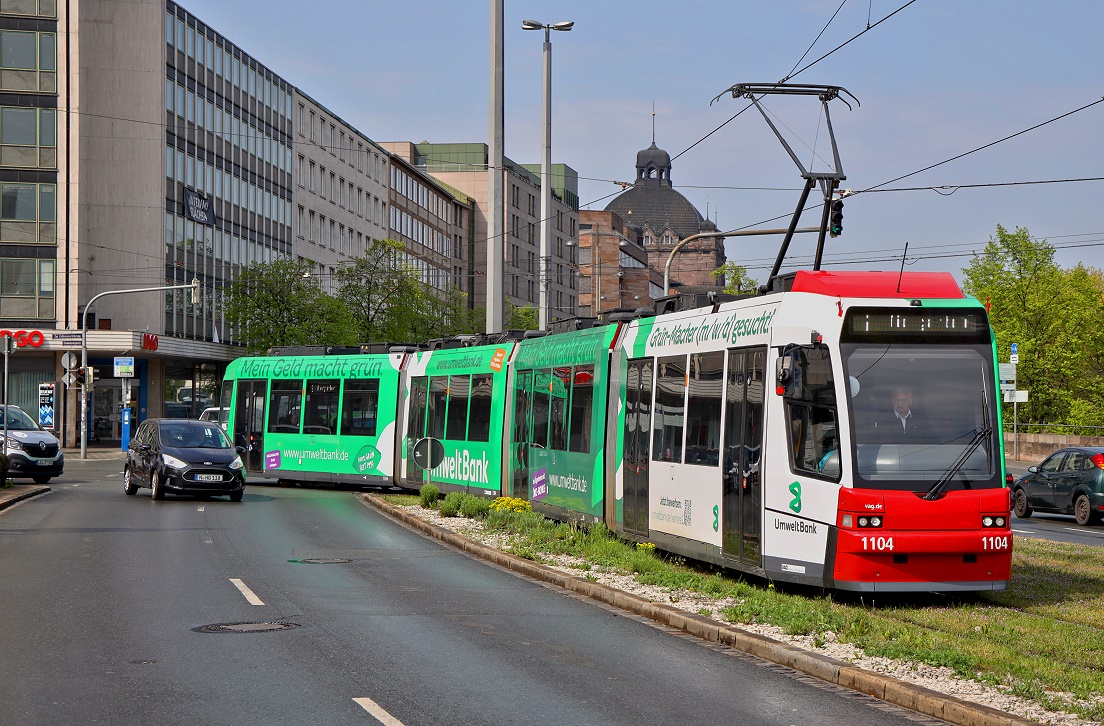 Nürnberg 1104, Bahnhofsplatz,02.05.2023.