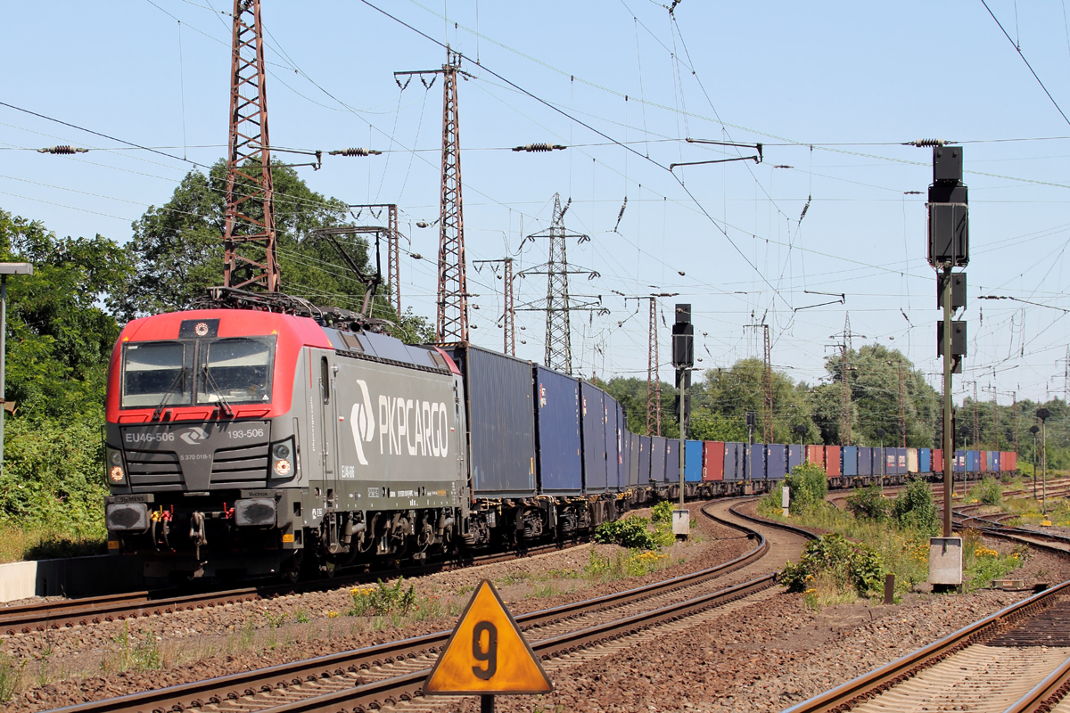 PKP 193-506 in Recklinghausen-Ost 2.7.2018