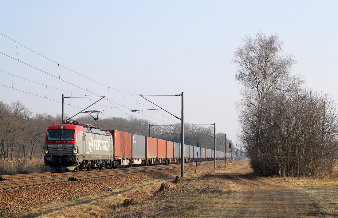 PKP Cargo EU46-508 // Groß Kreutz // 16. Februar 2017