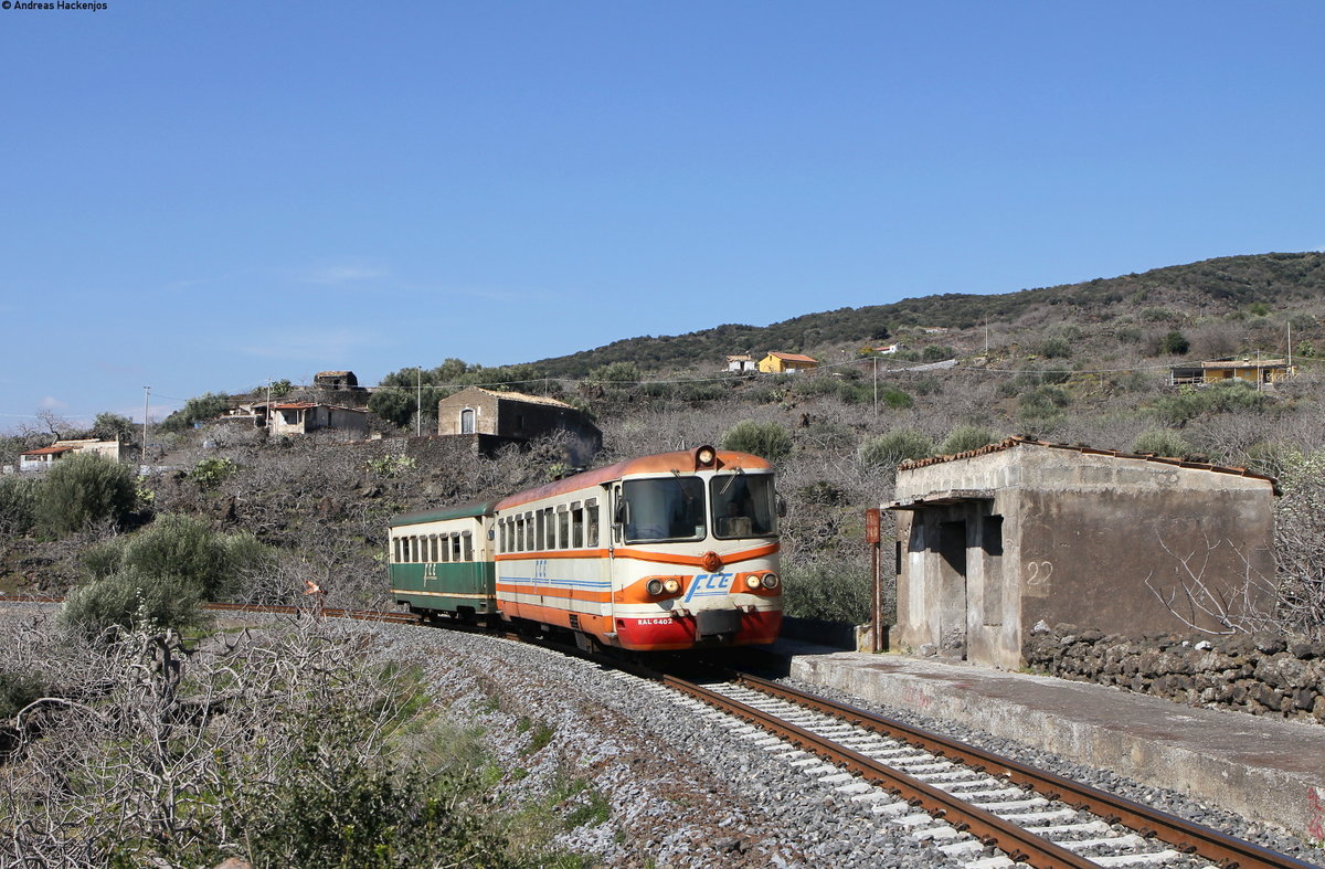 RAL 6402 als ** (xx-Catania Borgo) bei Passo Zingaro 24.3.17