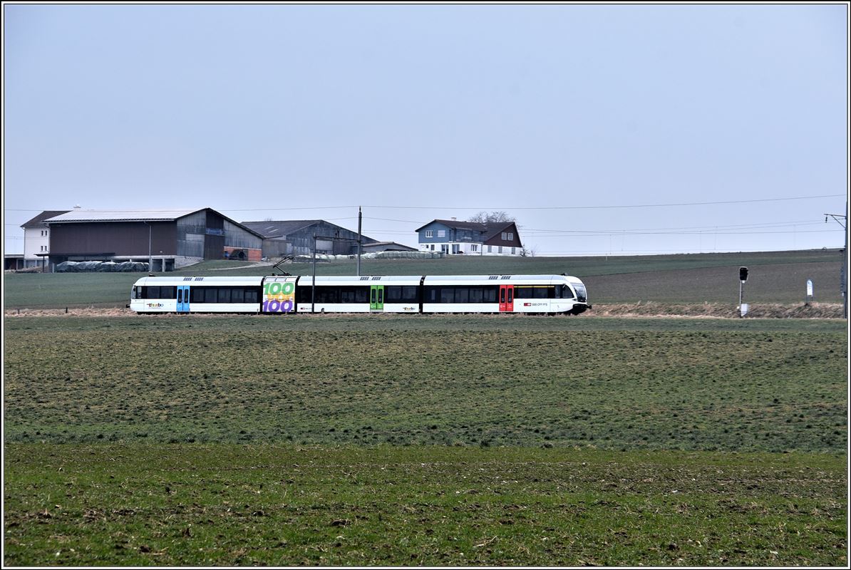 RE5227 bei Kesswil. (27.02.2018)