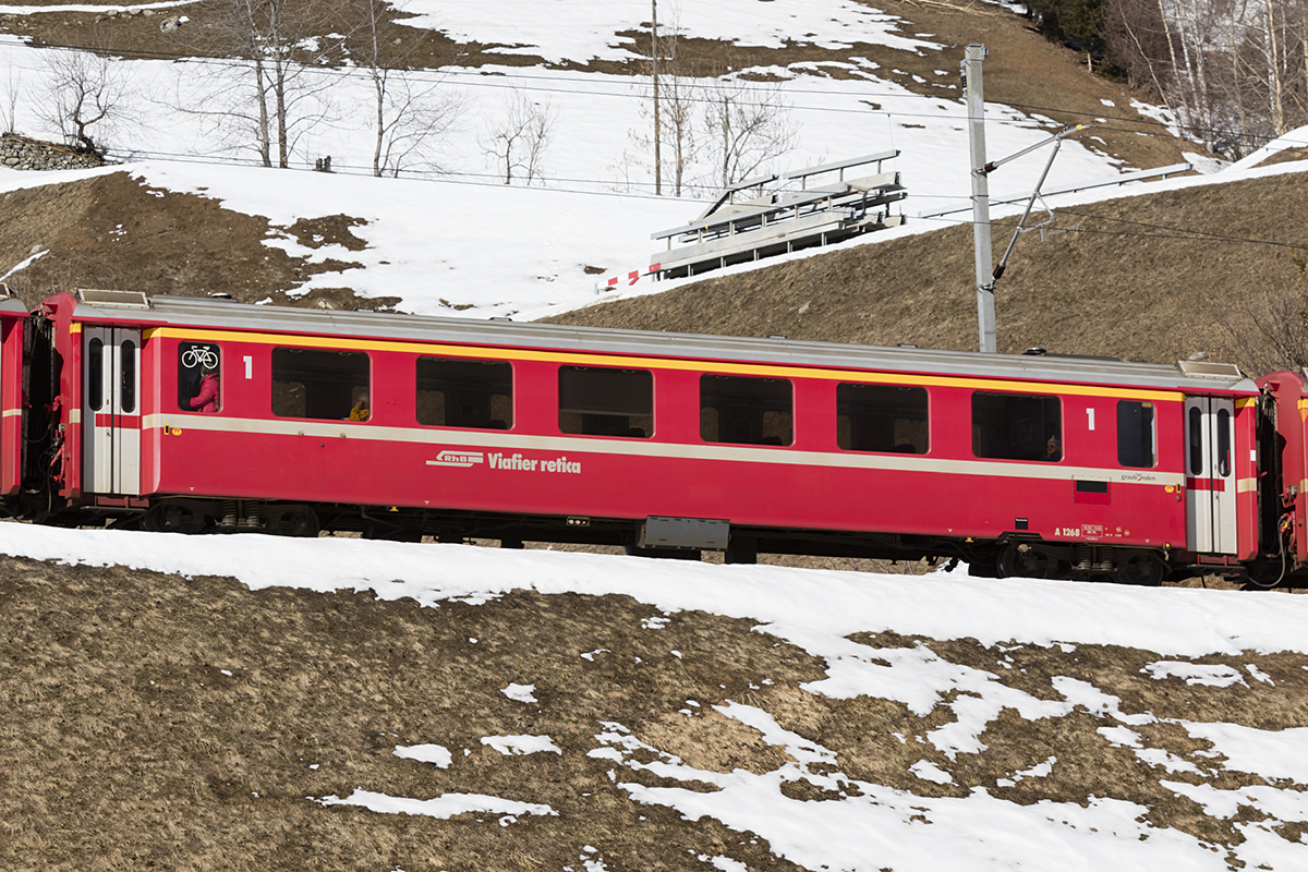 RhB, A, 1268, 17.02.2019, Disentis 


