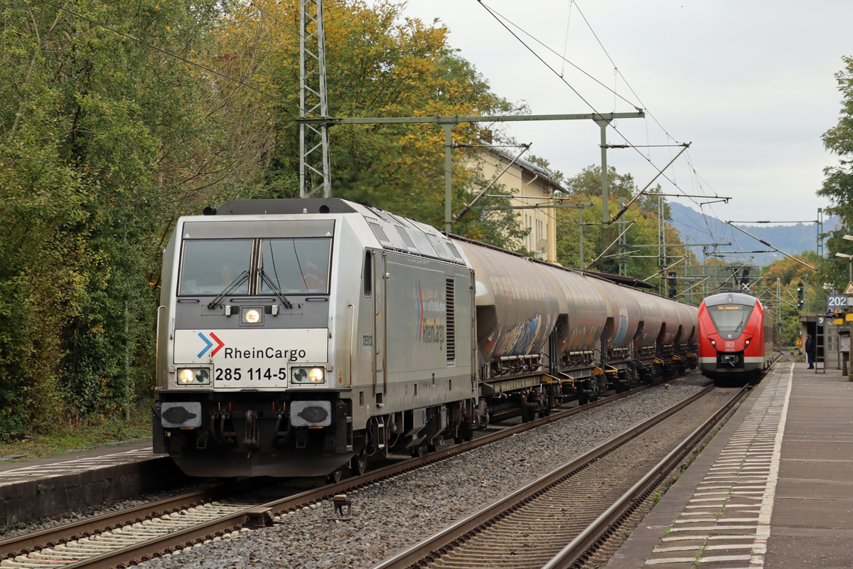 RHC 285 114-5 in Bonn-Oberkassel 15.10.2024