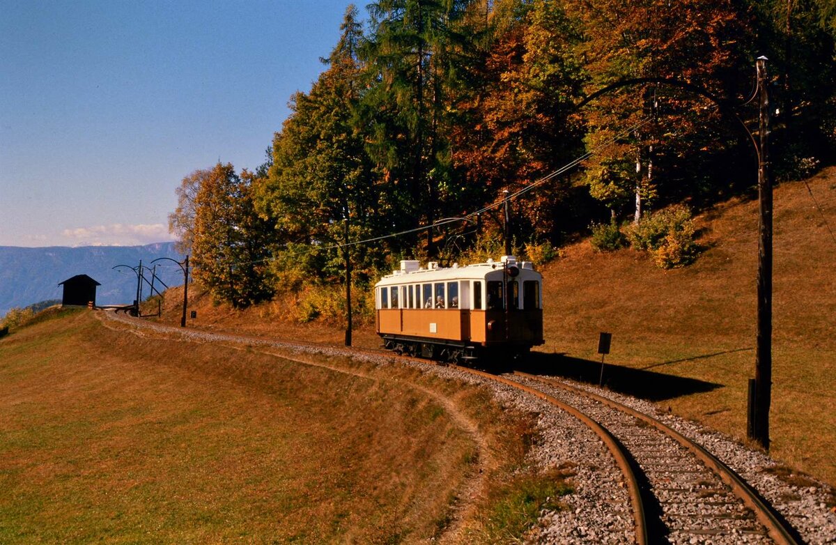 Rittner Bahn im Herbst 1985