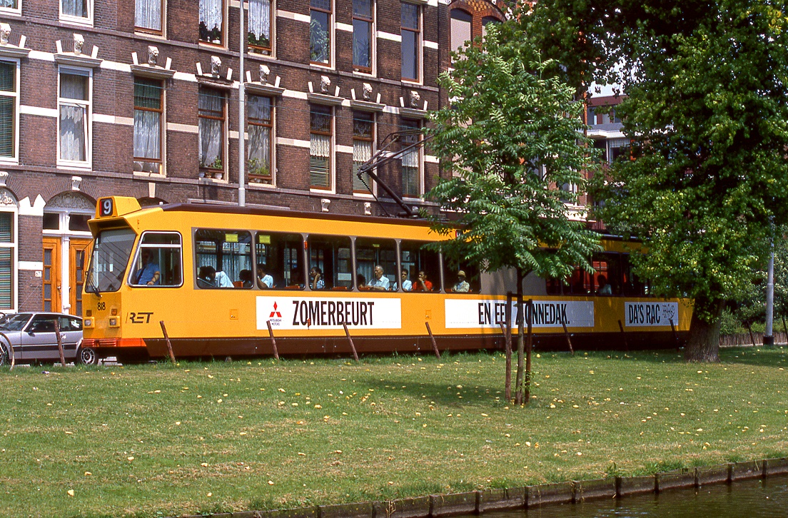 Rotterdam 818, Proveniersingel, 07.07.1989.