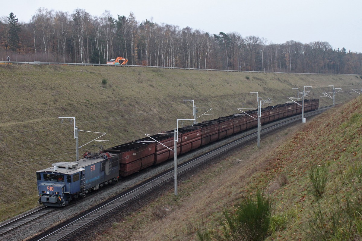 RWE 510 am 30.11.14 bei Niederzier.