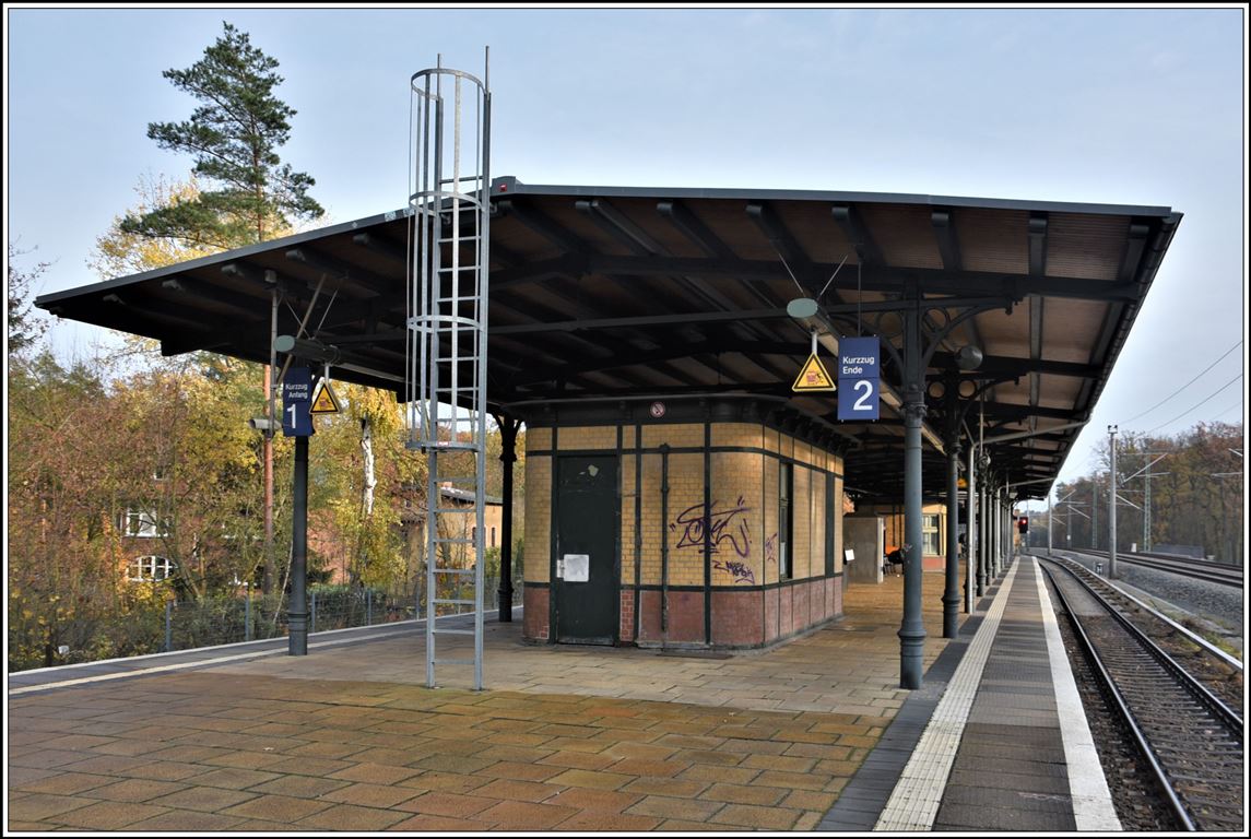 S-Bahnhof Rahnsdorf. (17.11.2019)