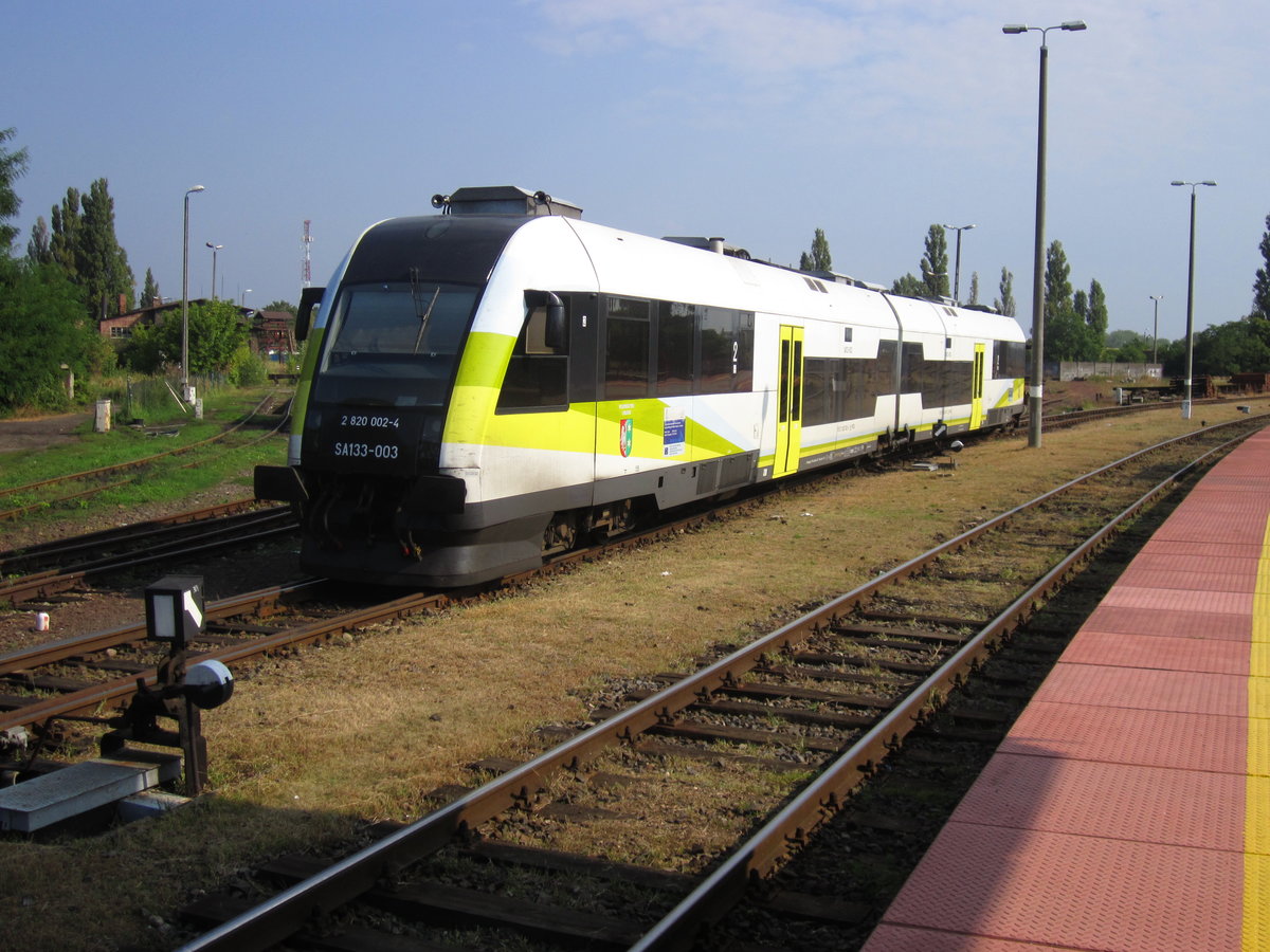 SA133-003 in Bahnhof Kostrzyn, 11.09.2016