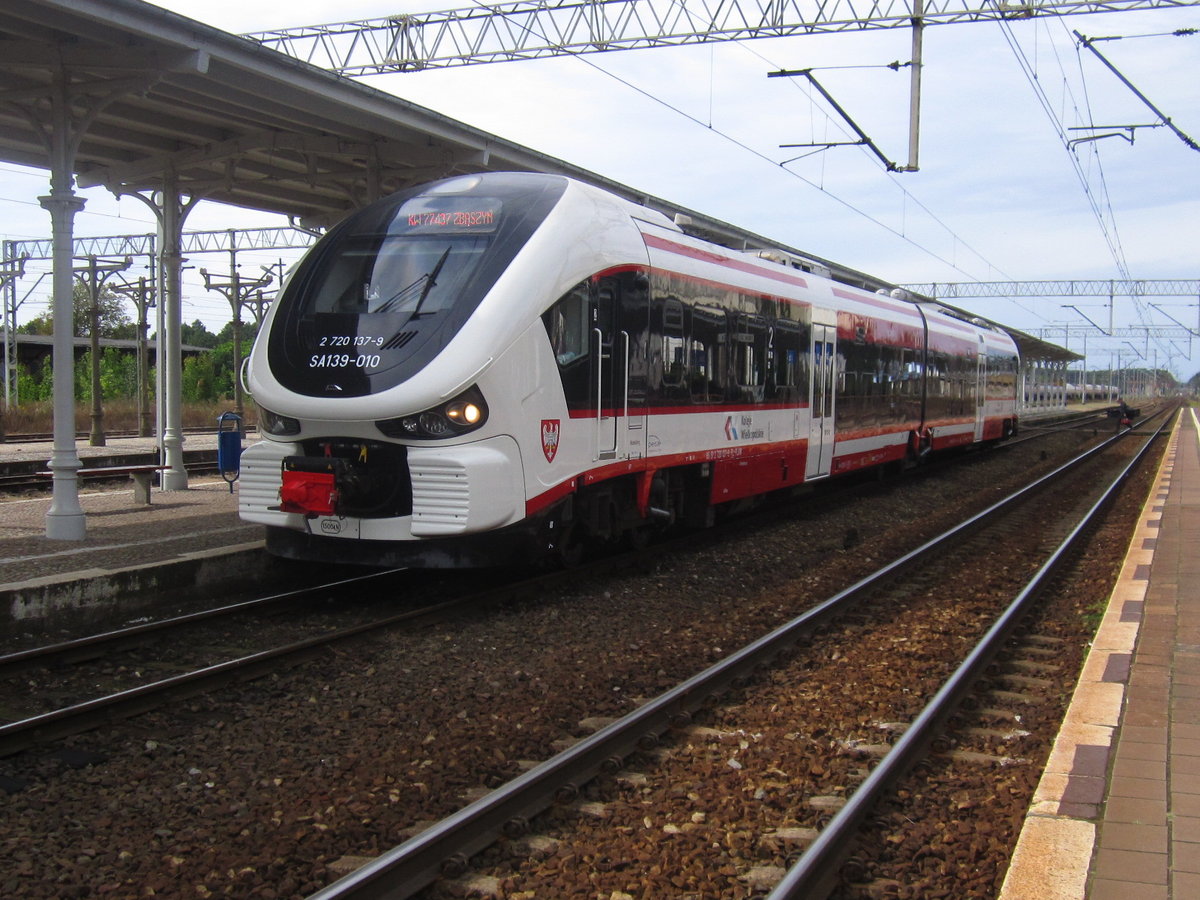 SA139-010 in Bahnhof Zbąszyń, 04.09.2016