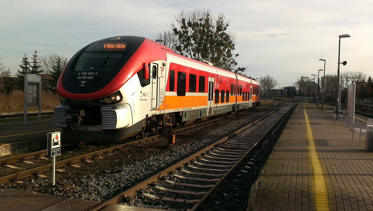 SA139-023 in Bahnhof Miedzyrzecz,17.12.2019