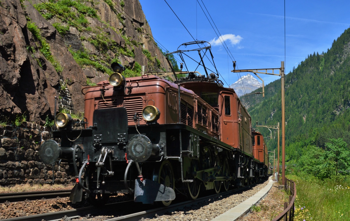 SBB Historic Sonderzug Erstfeld-Göschenen 