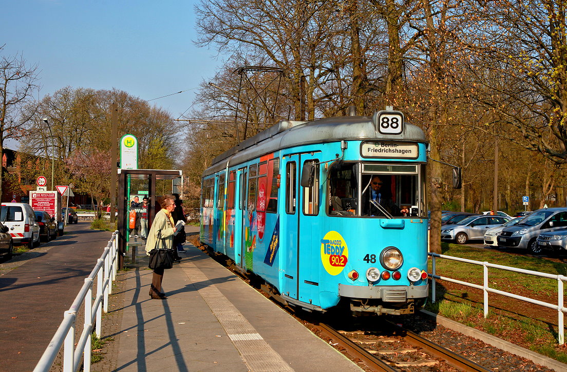 Schöneiche 48, Schleife Berlin Friedrichshagen, 06.04.2019.
