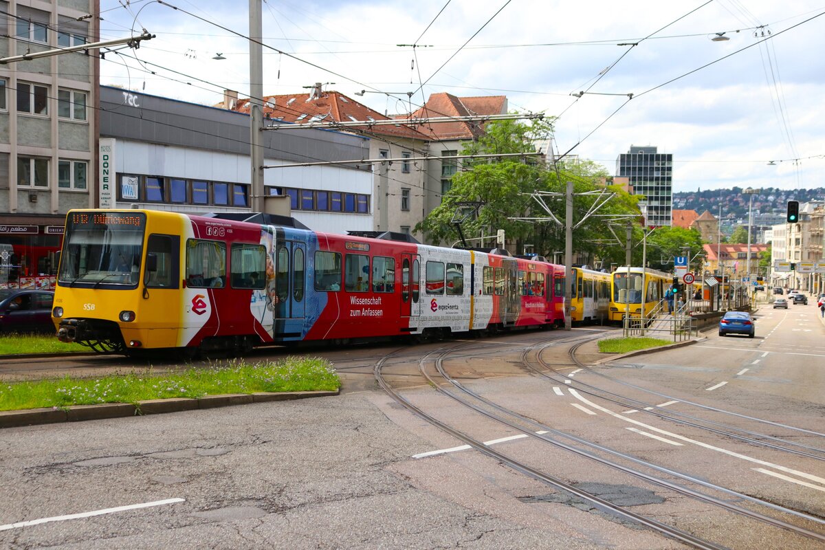 SSB Stuttgart Düwag DT8.9 Wagen 4106 am 07.07.24 in Stuttgart