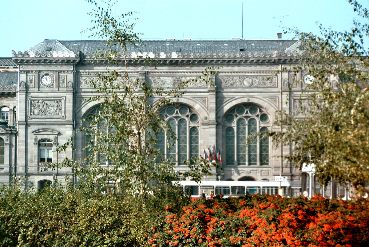 Straßburger Hauptbahnhof, 26.10.1983