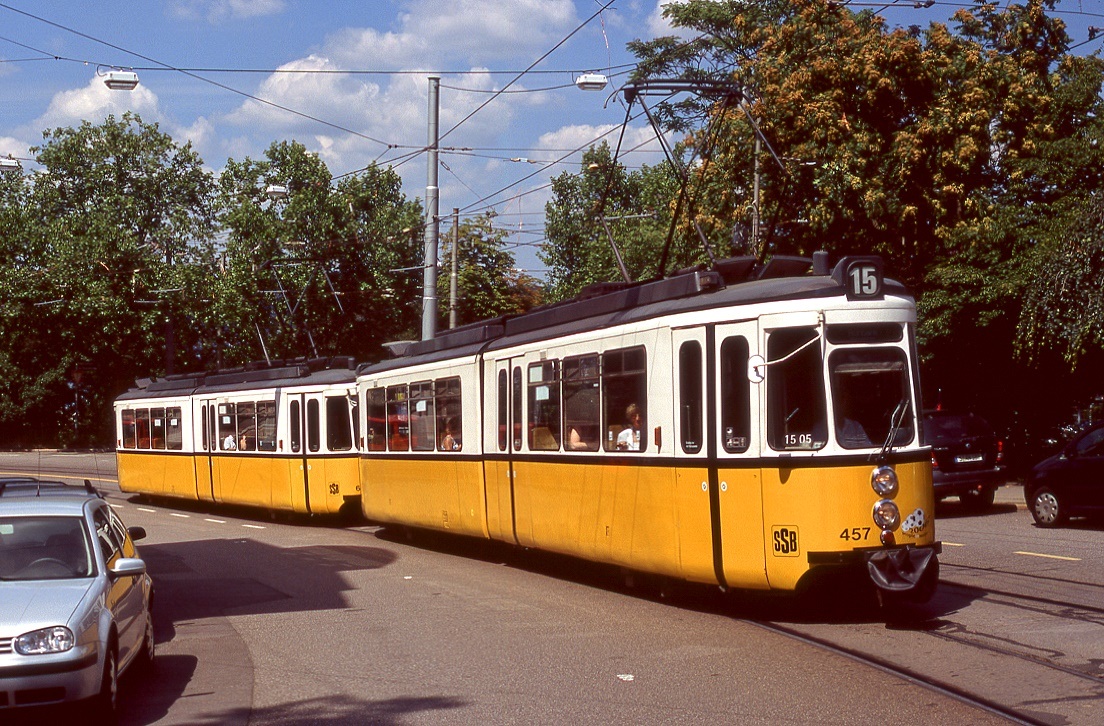 Stuttgart 457, Gerokstraße, 11.07.2006.
