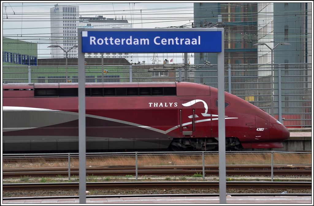 Thalys nach Paris-Nord. (06.04.2014)