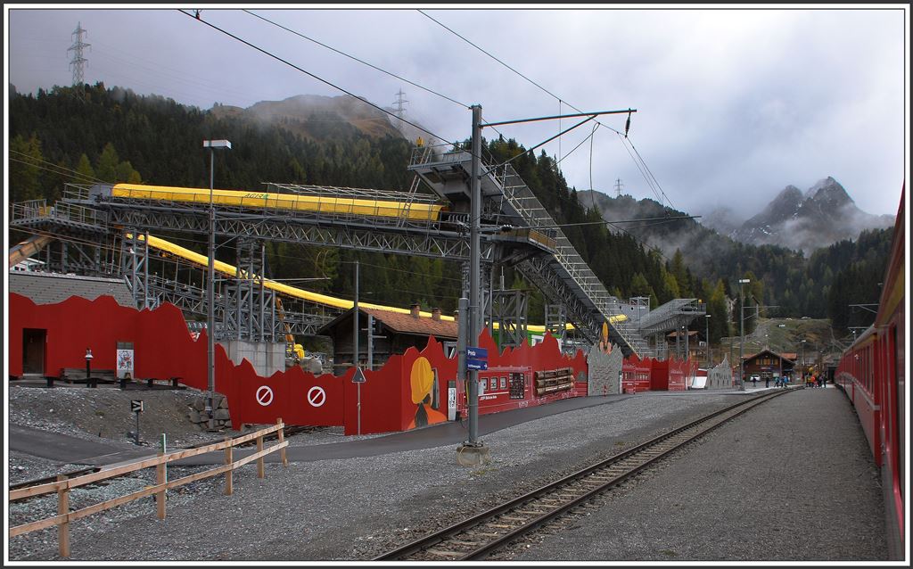 Tunnelbaustelle in Preda. (07.10.2015)