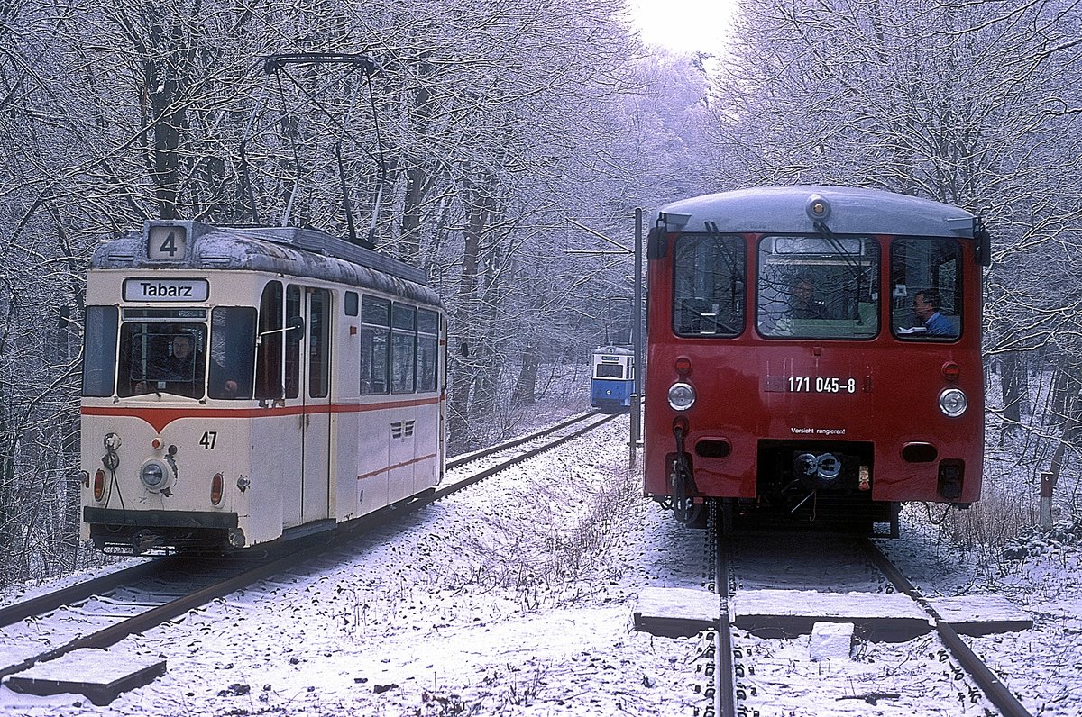 Tw 47  bei Waltershausen  25.01.14 