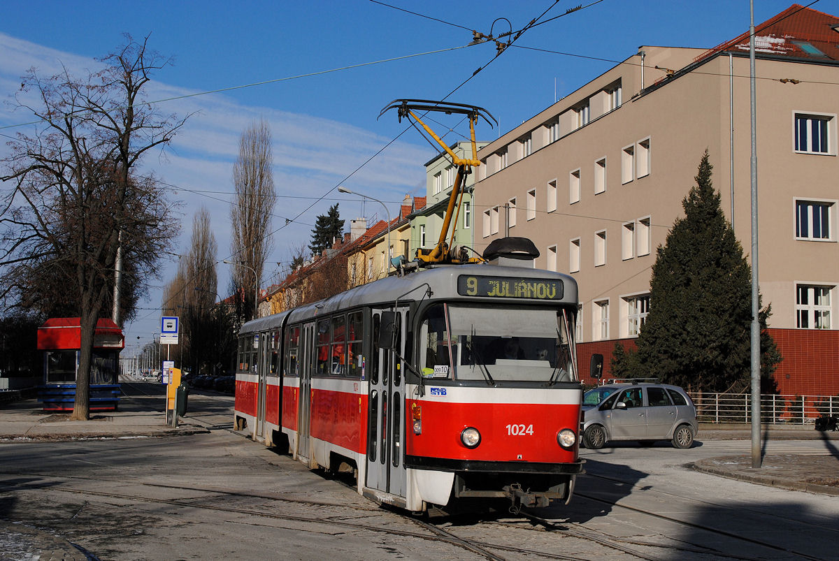 Tw.1024, Lesnicka/ Hst. Zemedelska.(07.01.2017)