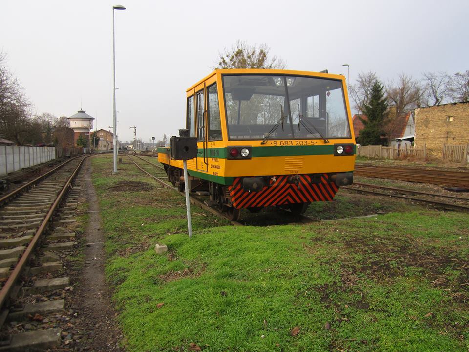 WMB-10 in Bahnhof Miedzyrzecz,11.12.2014