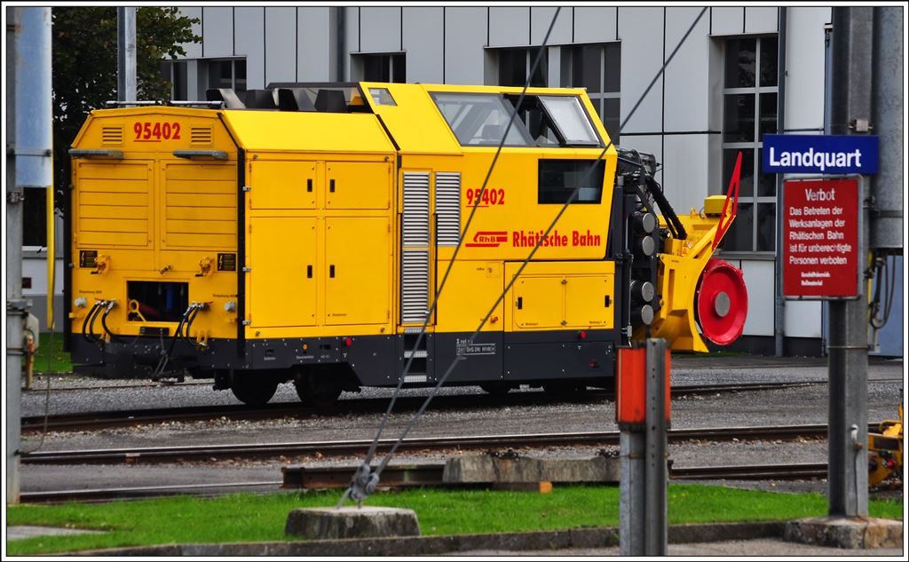 Xrot 95402 in Landquart. (25.09.2014)