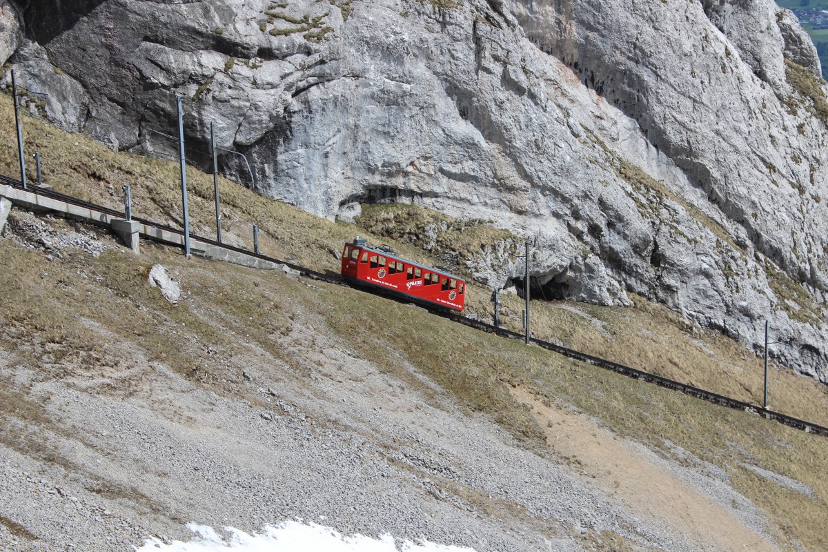 Zahnradbahn auf den Pilatus