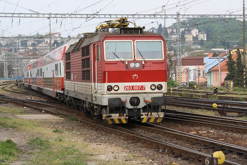 ZSSK 263 007-7 am 12.April 2014 in Bratislava hl.st..

