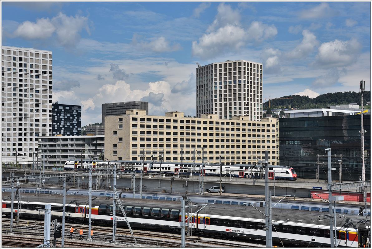 Zürich Hardbrücke. (28.07.2016)