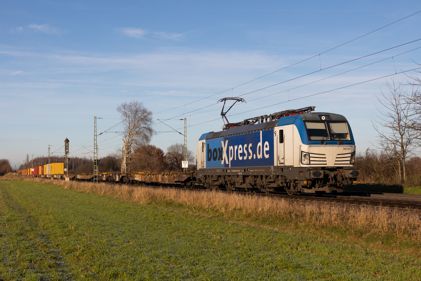 193 537 bei Bremen Mahndorf. 30.11.24