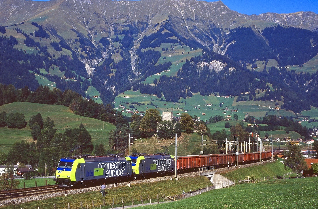 485 005 + 485 007, Frutigen, 15.09.2003.