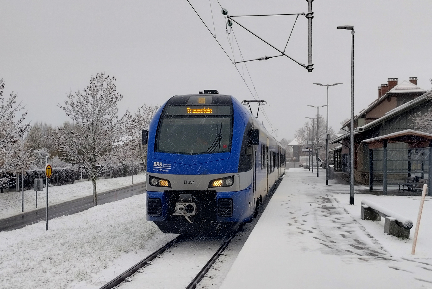 Bayerische Regiobahn ET 354 // Ruhpolding // 20. November 2024