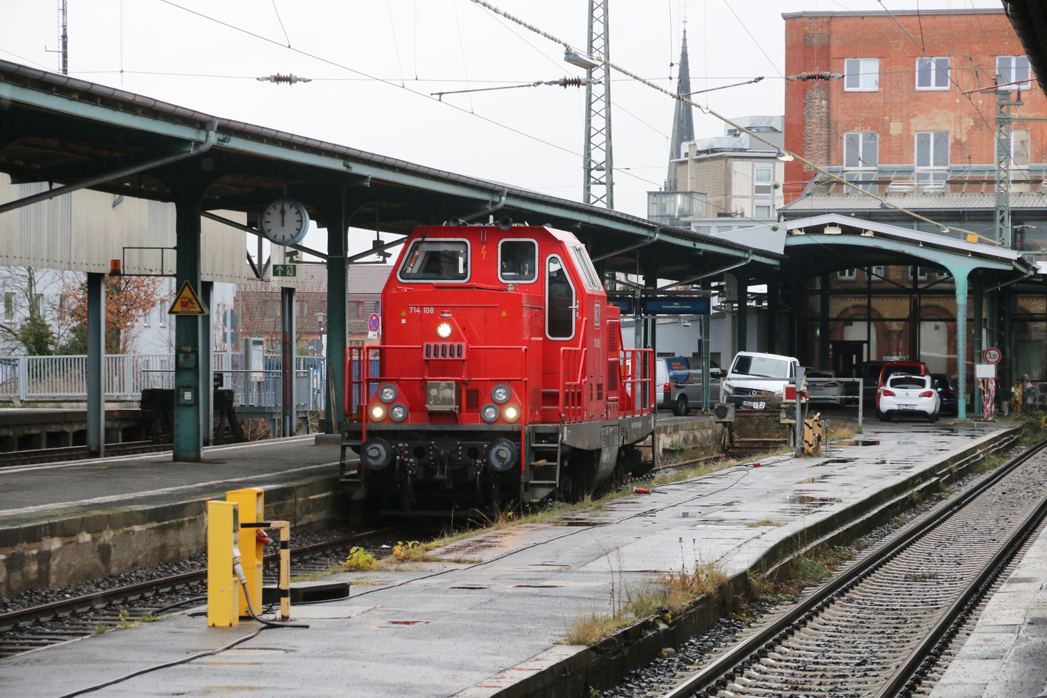 DB Netz 714 108 // Kassel Hbf // 9. Dezember 2024