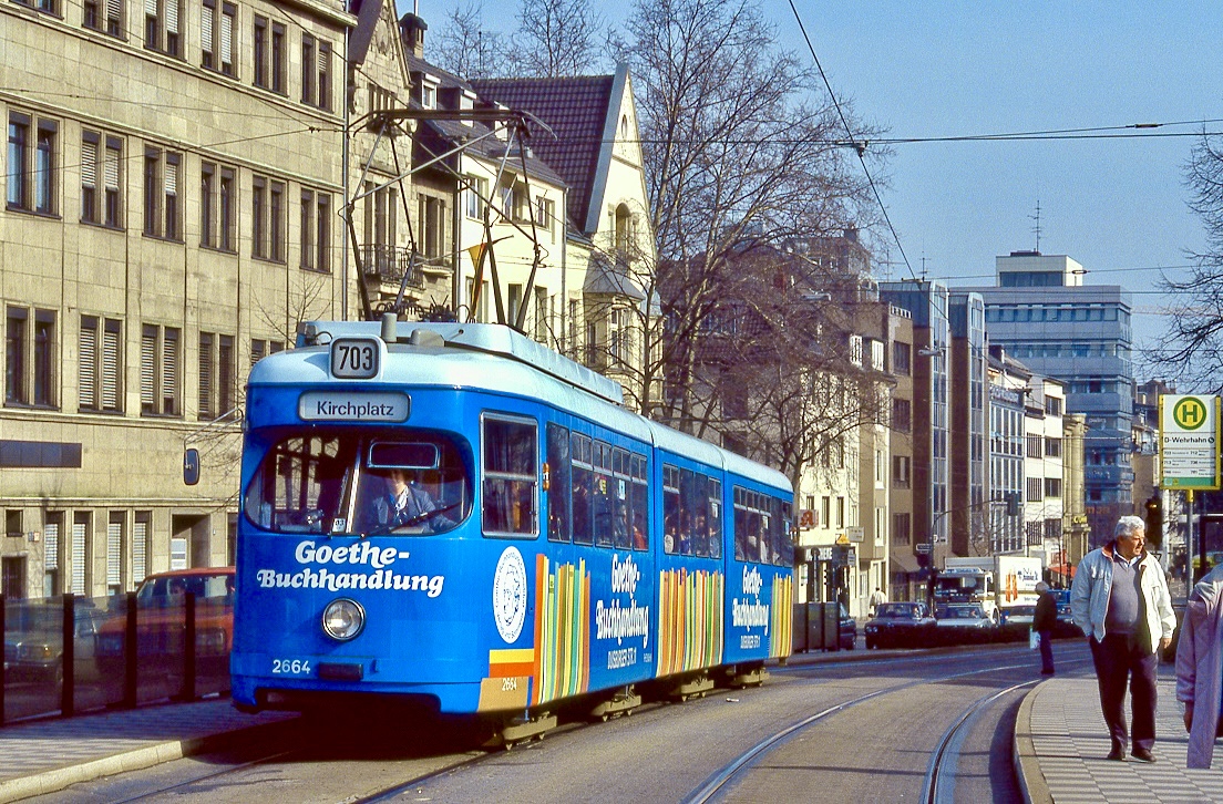 Düsseldorf 2664, Am Wehrhahn, 05.03.1992.