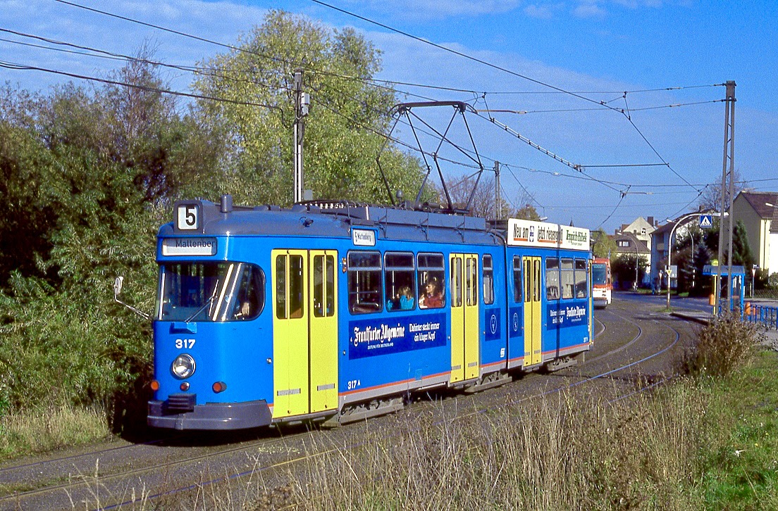 Kassel 317, Niederzwehren, 19.10.1993.