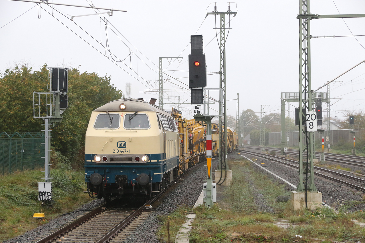 Railsystems RP 218 447 // Langenfeld (Rheinland) // 2. November 2024