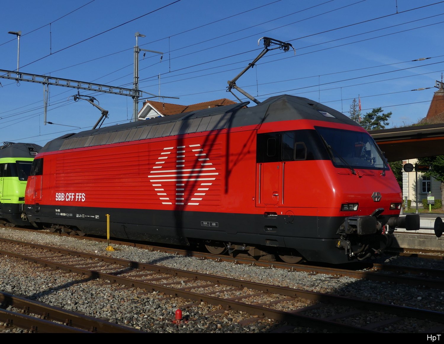 SBB - 460 058-1 zu Besuch bei der OeBB anlässlich der 60 Jahr Feier des Lok Typ Re 4/4 am 2024.09.15