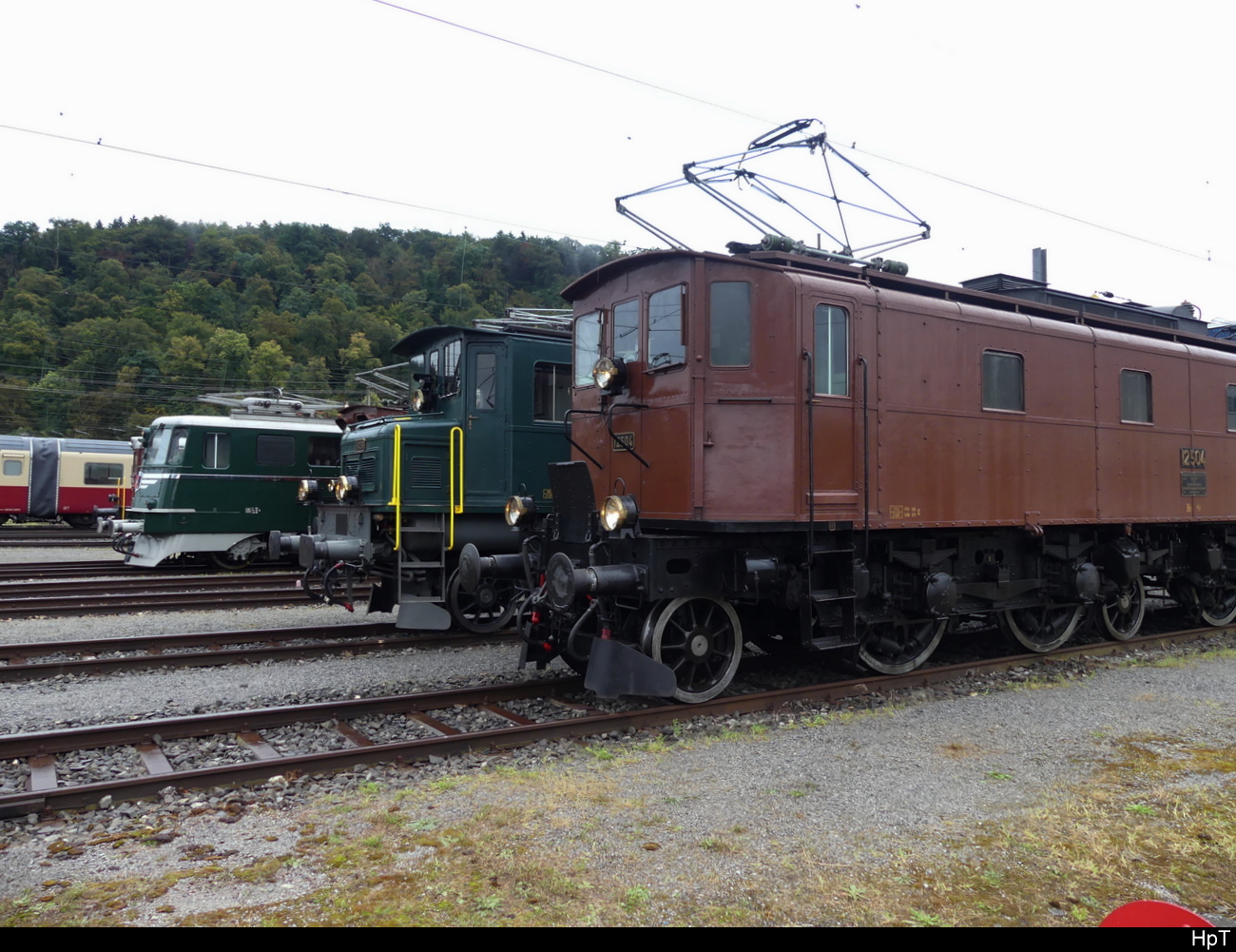 SBB - Bahn-Fest zu Besuch diverse Lokomotiven vor dem Depot Olten am 27+28.08.2023