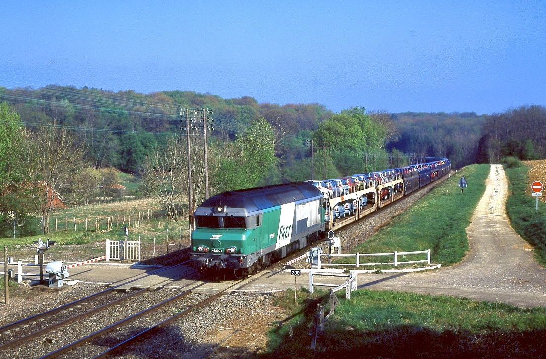 SNCF CC72004, Grattery, 23.04.2003.