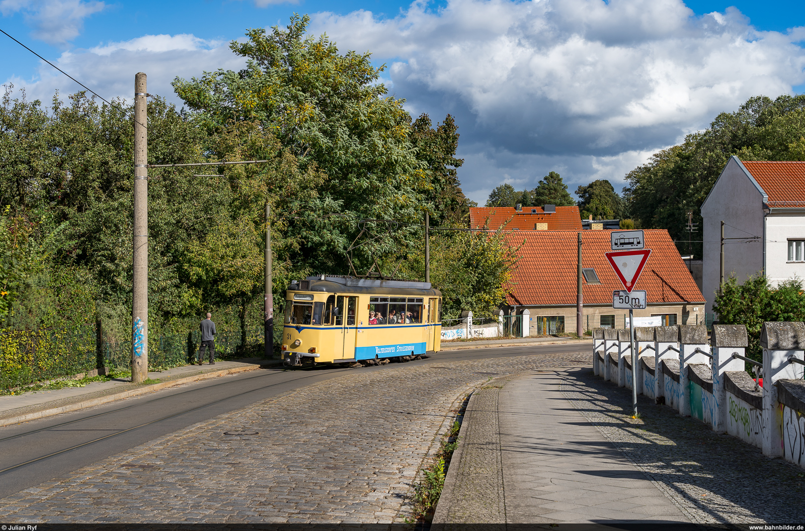 Woltersdorfer Strassenbahn Wagen 31 / Woltersdorf, 28. September 2024