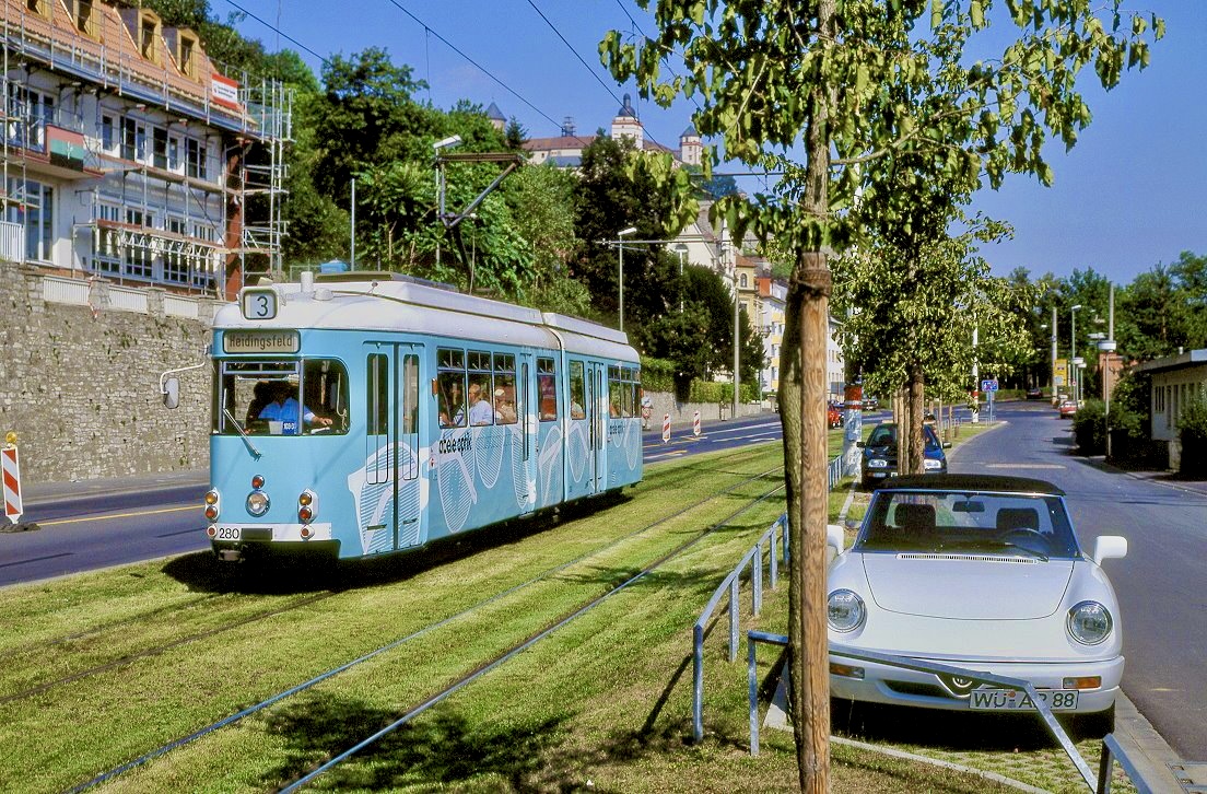 Würzburg 280, Mergentheimer Straße, 21.08.1993.