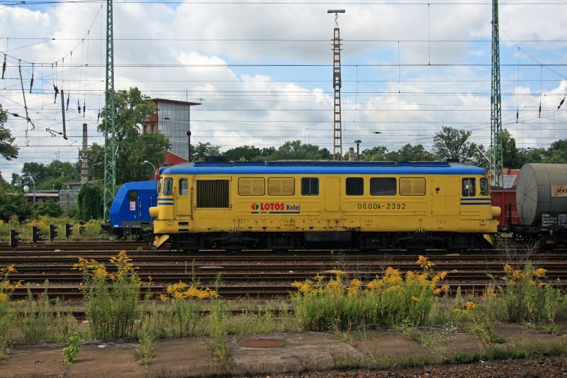 060 DA 2392 am 17.08.2008 im Bahnhof Guben