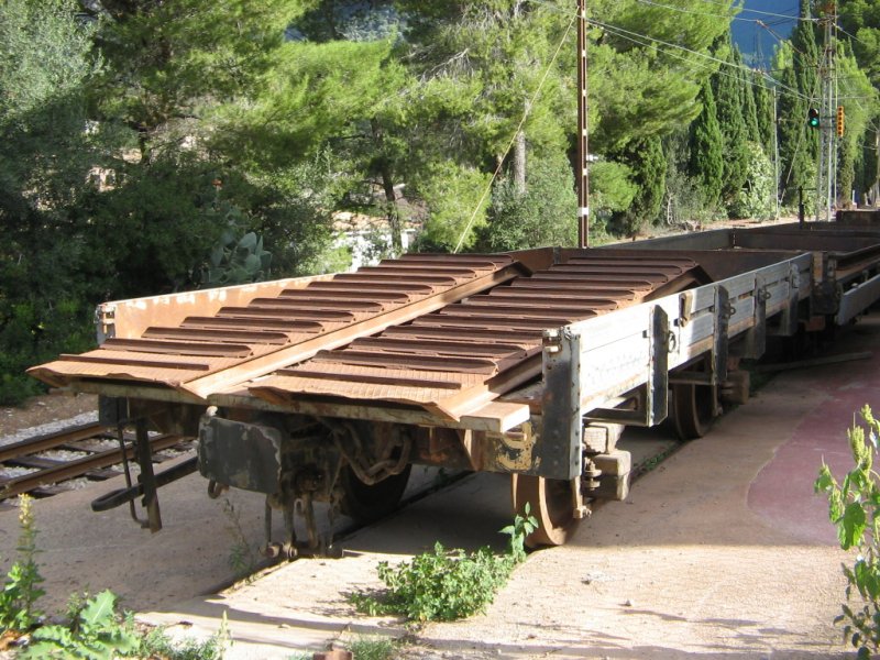 06.11.06,Mallorca,Bf.Bunyola,Bauwagen.