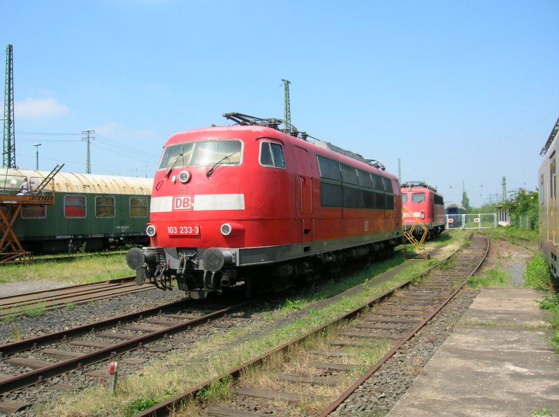 103 233-3 im DB-Museum Koblenz.
