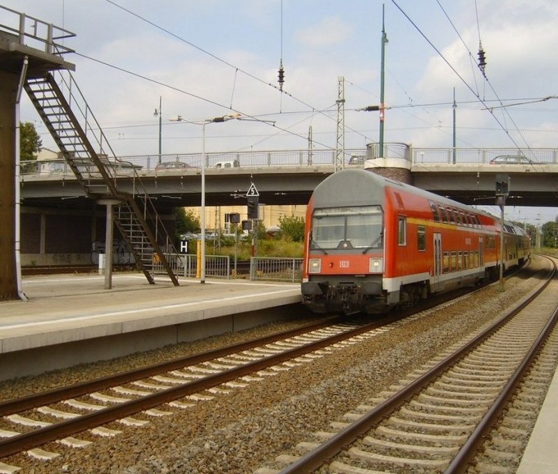 11.08.2009, Eberswalde Hbf. 